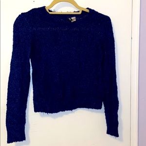 Blue crop sweater 💙